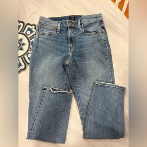 J. CREW slim boyfriend jeans.  Sz 28.  Excellent condition!